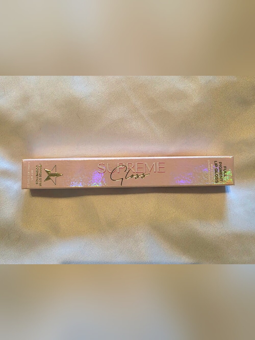 Jeffree Star Supreme Gloss Red Affair Full Pigment Lip Gloss NIB